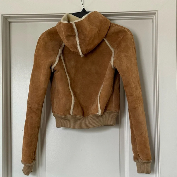 Vintage Abercrombie and Fitch 100% Leather Shell Jacket - Picture 10 of 13